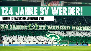 »124 Jahre SV Werder Bremen« Choreo der Ultras! (11.02.2023)