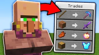 Minecraft, Aber Villager Traden OP Items