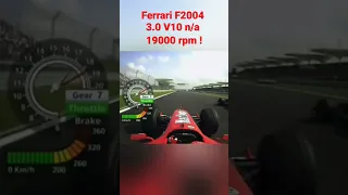 Best F1 Car Ever Made ! Ferrari F2004 3.0 V10 Acceleration 0-320 km/h | Monster !