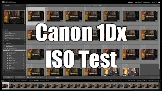 CANON 1DX ISO Test: 1.5 светлого, 2.5 темного.