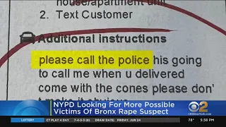 NYPD looking for more possible victims of Bronx rape suspect