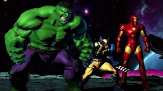 Ultimate MvC3 Marvel Avengers PS4 PRO - Arcade Mode + Iron Man Ending! PS4 PRO - HD
