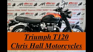2020 Triumph Bonneville T120 @chrishallmotorcycles #motorcycles #triumph
