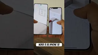 OnePlus Nord 3 vs iPhone 13 Camera Zoom Test