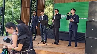 Концерт группы MEZZO  в Главном  ботаническом саду г.Алматы