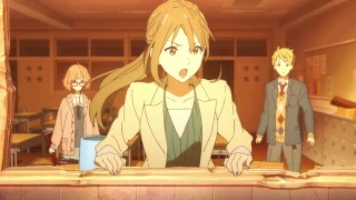 [Kyoukai no Kanata] Sensei? She's so cool!