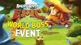 Angry Birds Epic World Boss Event First Look - iOS, Android