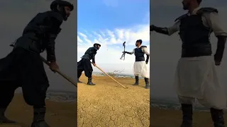 turgut axe fight style | part 25 | dirilis Ertugrul ghazi pakistan | axe spin