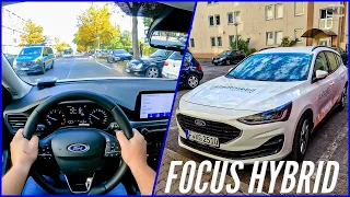 2022 Ford Focus 1.0 EcoBoost Hybrid - Test Drive POV | Build Quality