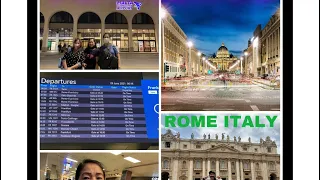 FROM MALTA TO #ITALY #ROME  TRAVEL EXPERIENCE ( PART 1) #PASSPORTRENEWALINITALY