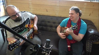 Marc Gallagher plays his Kanile'a SUS-T (w/ Alex)