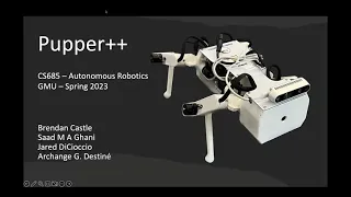 CS685 Autonomous Robotics Spring 2023 Final Project Presentation