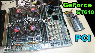 AMD QUAD Opteron monster - full stress and gaming on fastest PCI GeForce