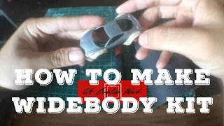 How to make Hot Wheels Widebody Kit: Liberty Walk Kit