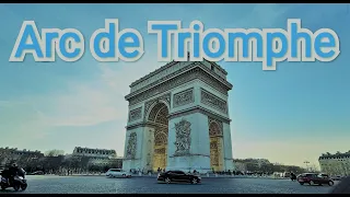 Walking tour - from Arc de triomphe du Carrousel to Arc de Triomphe, Paris, France