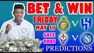 Football Prediction Today 17-05-2024 |  Betting tips Today | England Premier League