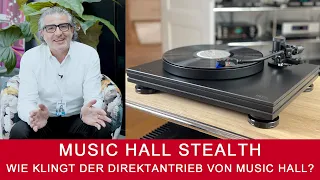 Music Hall Stealth | Music Halls erster Plattenspieler mit Direktantrieb!