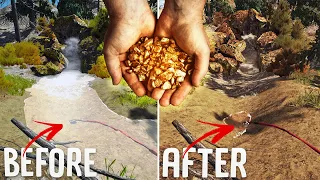 I Mined So Much Gold I Drained A River - Wave Table Upgrade & Water Troubles - Gold Rush