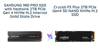 Samsung 980 Pro vs Crucial P3 Plus - Which is the Best Gen 4 NVMe SSD? [2TB Comparison]