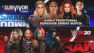 WWE 2K20 - Survivor Series - Team RAW vs Team Smackdown