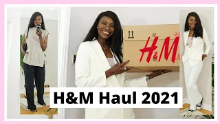 Huge H&M Spring Summer Try On Haul  || Spring Wardrobe Staples & Essentials🌸🌸