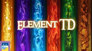 Element TD: iOS / Android Gameplay (by Element Studios)