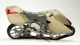 Гусеничный мотоцикл Hyanide (Мото обзор)