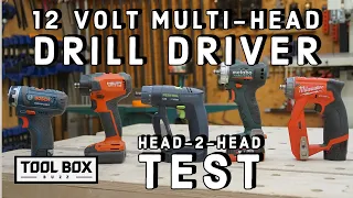 BEST 12V Multi-Head Drill Driver
