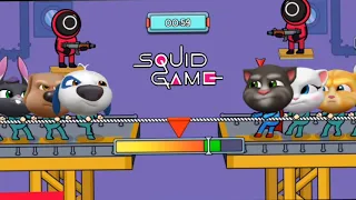 My Talking Tom Friends - SQUID GAME - TUG OF WAR