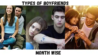 Types of Couple month-wise | month-wise | Month wise girls | Types of girls month-wise