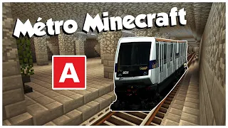 [MINECRAFT] METRO DE TOUKYO LIGNE A (MA VILLE) !