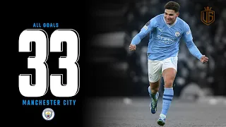 Julián Álvarez All  Goals So Far For Manchester city | With Commentary - HD