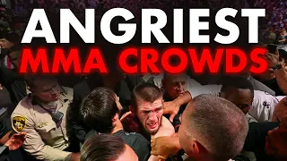 10 Moments That Enraged MMA Crowds