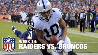 Raiders QB Derek Carr Floats it to WR Seth Roberts for a TD! | Raiders vs. Broncos | NFL