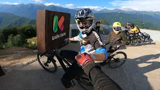 НЕДЕЛЯ НА КРАСНОЙ ПОЛЯНЕ. СРЕЗКИ КУНАЕВА. MTB.IM ДРИФТ-ТРАЙК