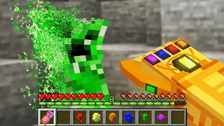 Minecraft but you can craft Infinity Stones