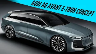 2022 Audi A6 Avant e-tron Concept ; Electric Luxury Class | AUTOBICS