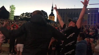 Россия — Хорватия 2:2!!! (Площадь Свободы, Таллинн, Эстония)