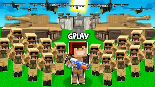 DOŁĄCZYŁEM DO WOJSKA I ZOSTAŁEM ŻOŁNIERZEM W MINECRAFT?! GPLAY & LUMI