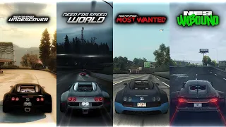 BUGATTI In NFS Games (2023)