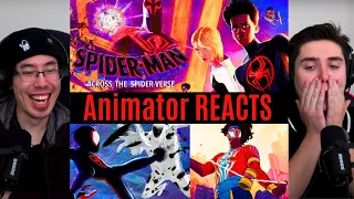 REACTING to * Across the Spider-Verse* A MASTERPIECE??!! (First Time Watching) Animator Reacts