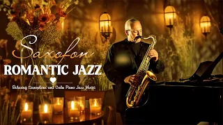 Romantic Night Jazz Music- Relaxing Jazz Saxophone & Piano Instrumental Music for Dinner and Sleep