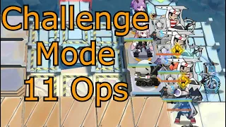 [Arknights] DH-S-2 Challenge Mode 3* Only 11 Ops