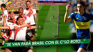 💥 RIVER GANÓ el SUPERCLÁSICO con gol ANULADO a CAVANI y quejas por el 1-0