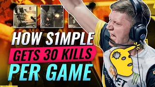 How S1mple Gets 30 KILLS PER GAME - CS:GO VOD Review