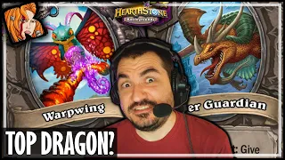 AMBER GUARDIAN IS THE TOP DRAGON?! - Hearthstone Battlegrounds