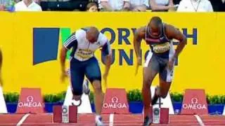 Asafa Powell Slow Motion Sprint 100m