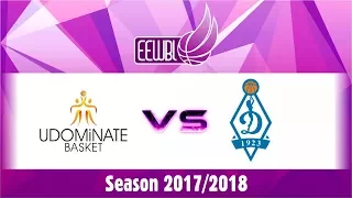 Udominate Basket vs Dynamo Moscow - EEWBL 30.09.17. Riga