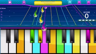 Play "What Child Is This?" | Play Along Keys | piano game alone