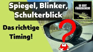 Spiegel, Blinker, Schulterblick - So machst du keine Fehler mehr! - Führerschein